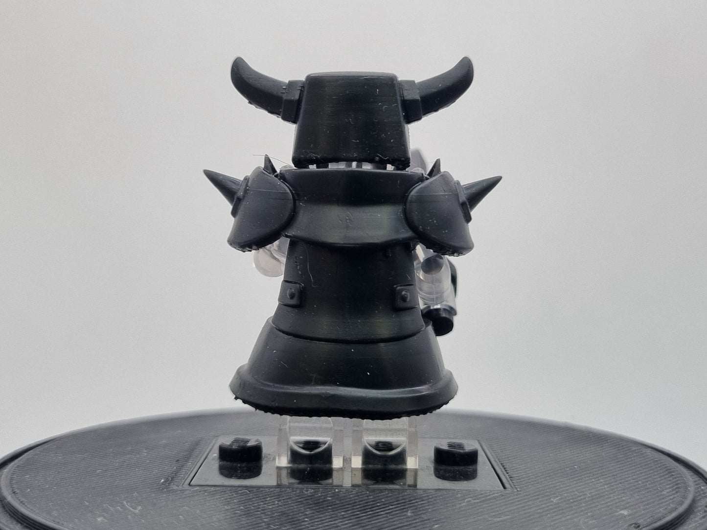 Building toy custom 3D printed purple castle defender