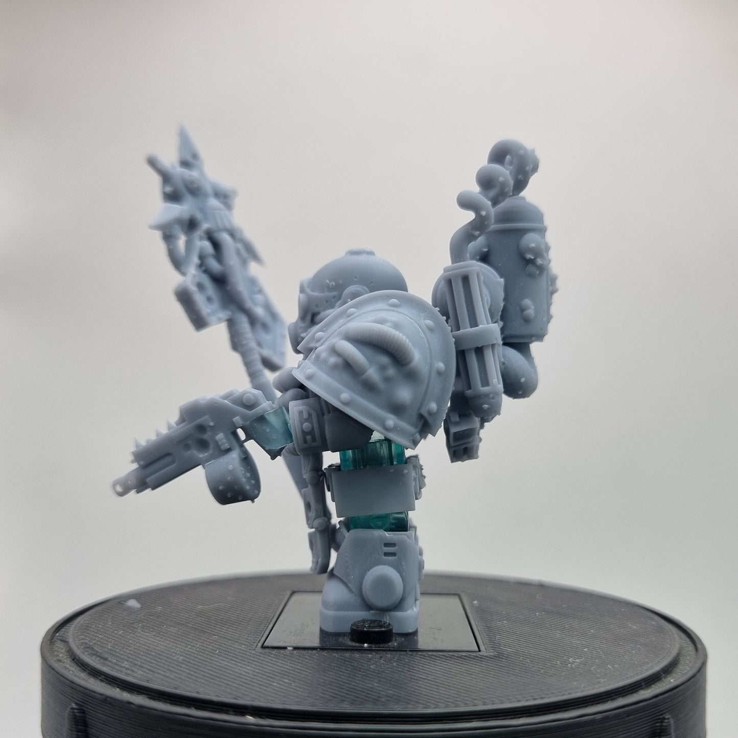 Building toy custom 3D printed evil sick galactic soldiers 1