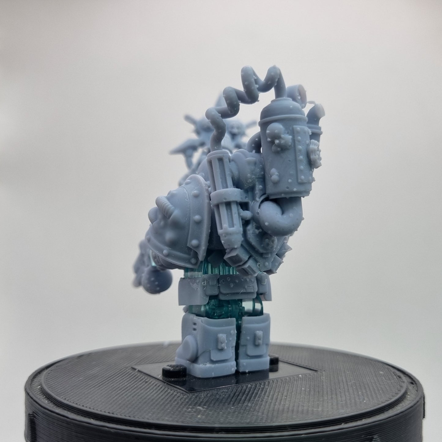 Building toy custom 3D printed evil sick galactic soldiers 1