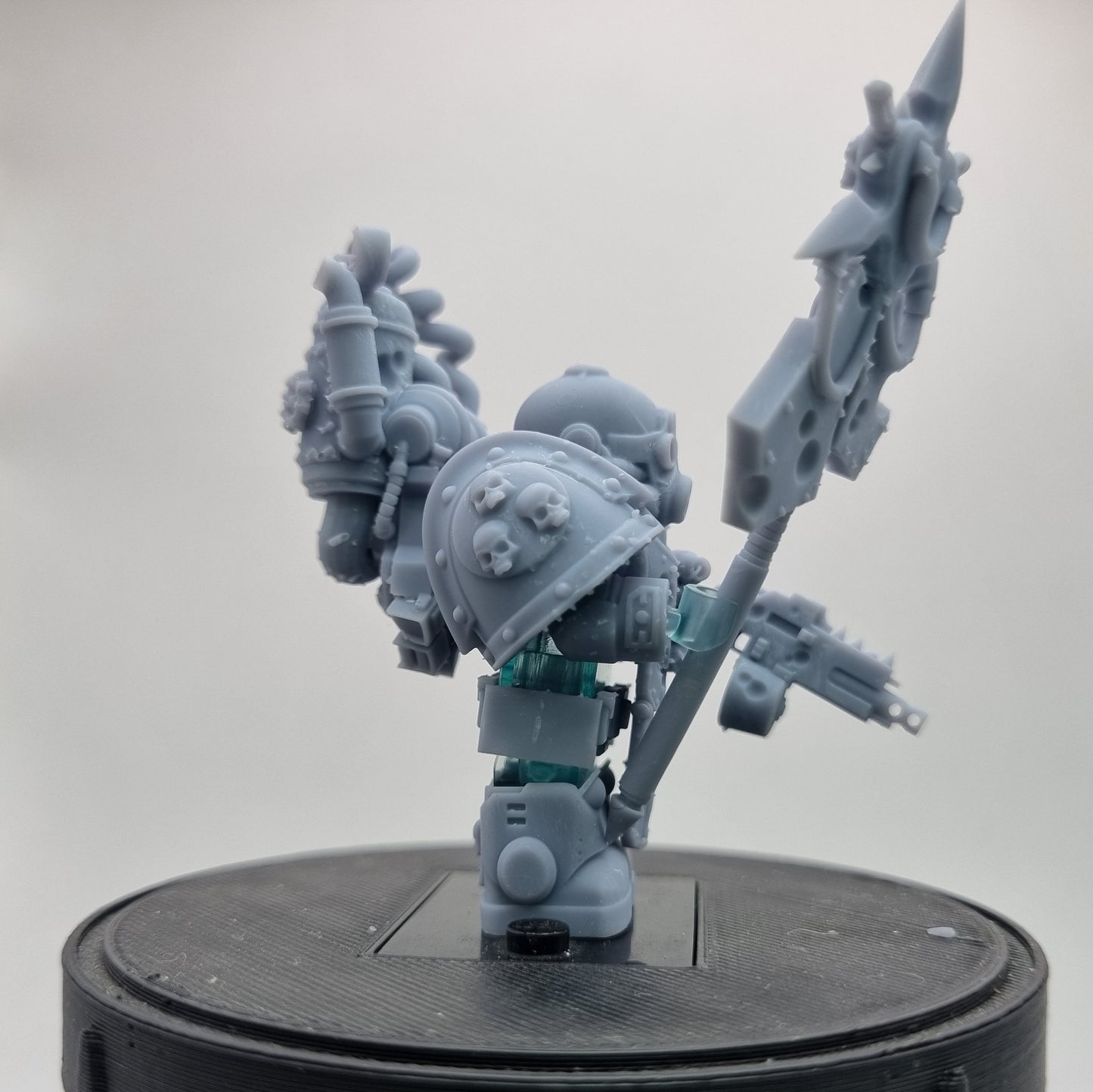 Building toy custom 3D printed evil sick galactic soldiers 1