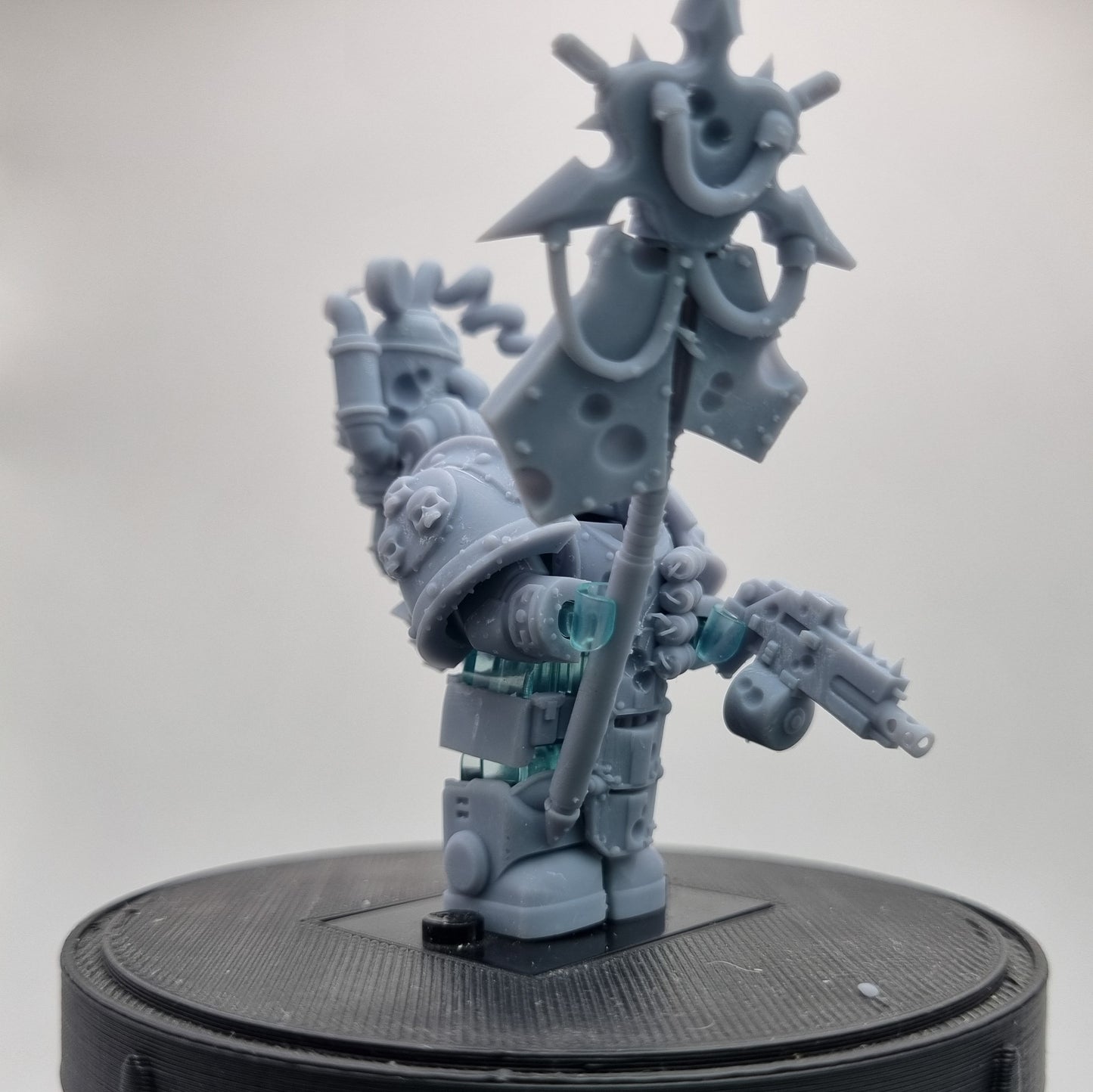 Building toy custom 3D printed evil sick galactic soldiers 1