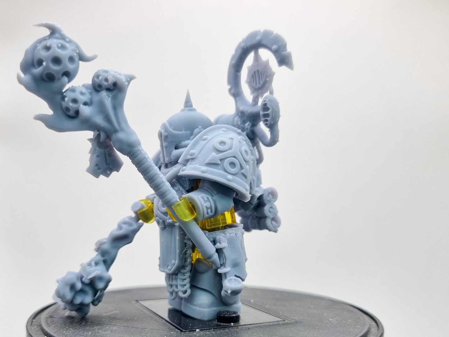 Building toy custom 3D printed evil sick galactic soldiers 3