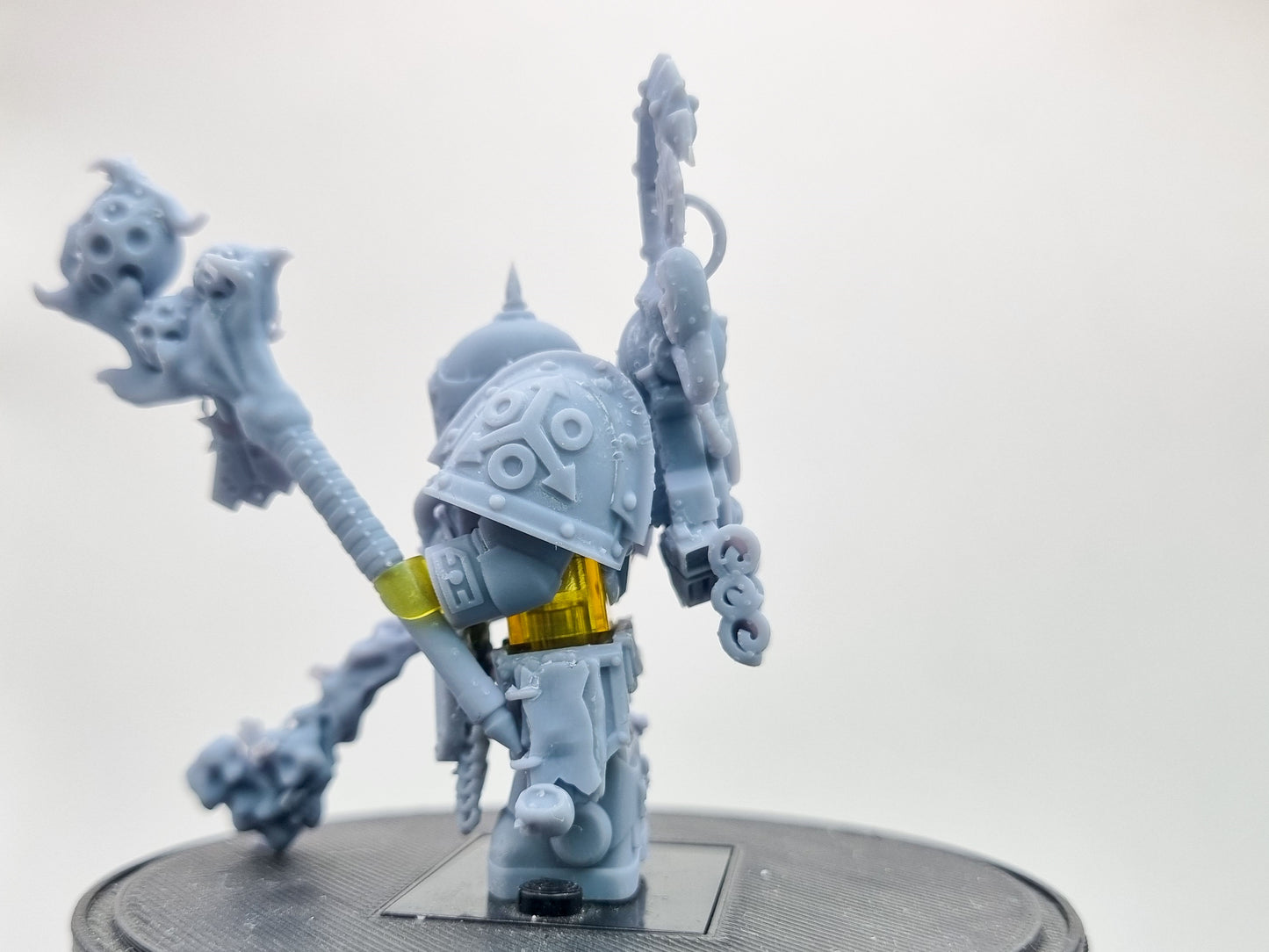 Building toy custom 3D printed evil sick galactic soldiers 3