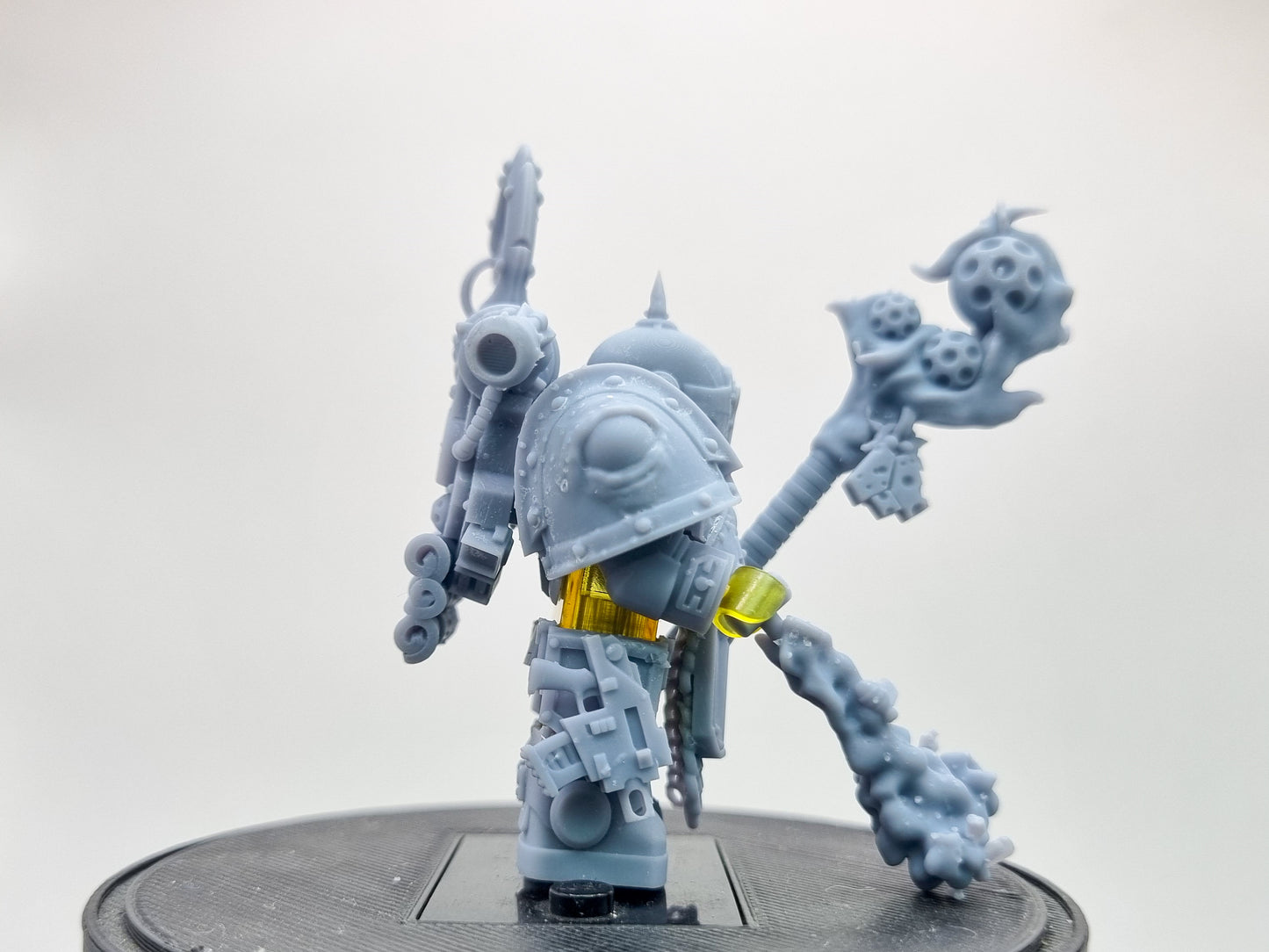 Building toy custom 3D printed evil sick galactic soldiers 3