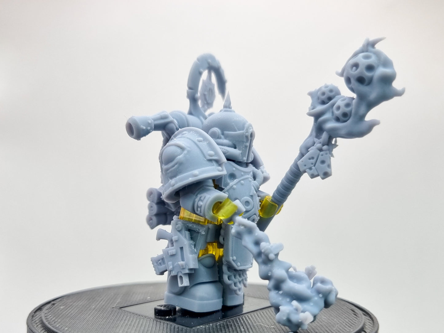 Building toy custom 3D printed evil sick galactic soldiers 3