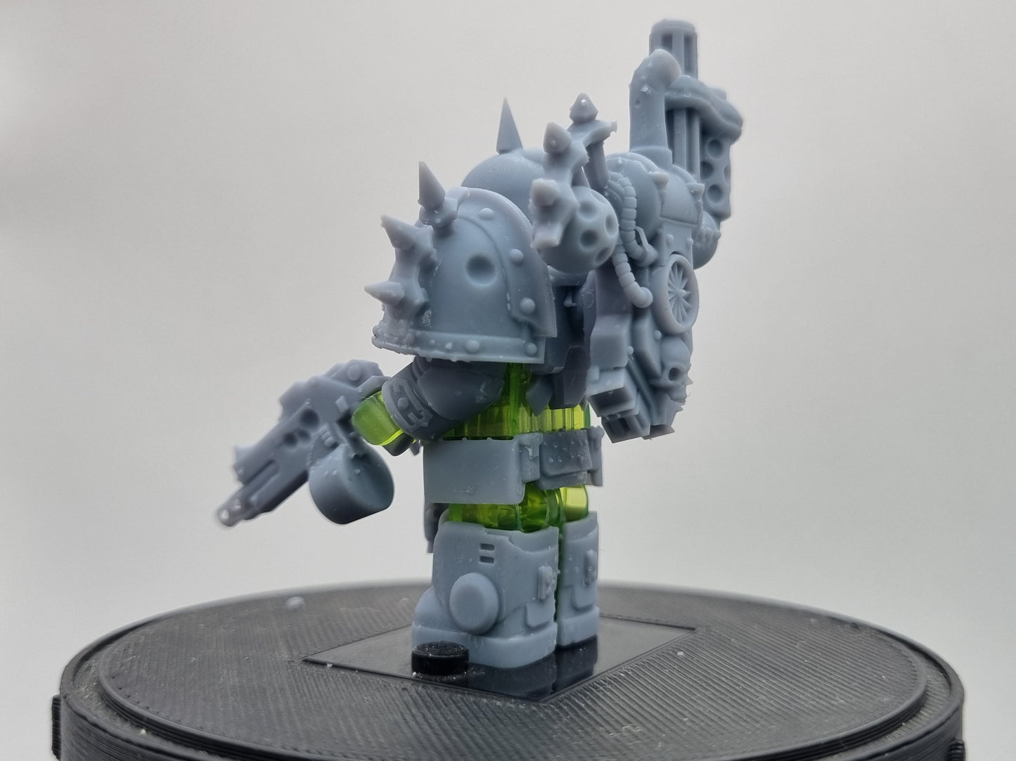 Building toy custom 3D printed evil sick galactic soldiers 5