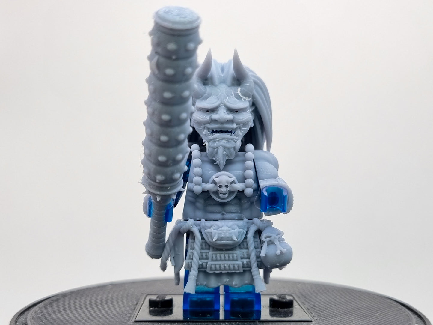 Building toy custom 3D printed japanese oni set!