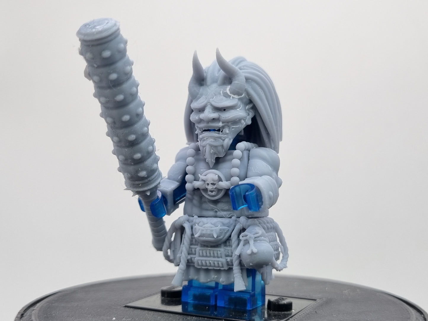 Building toy custom 3D printed japanese oni set!