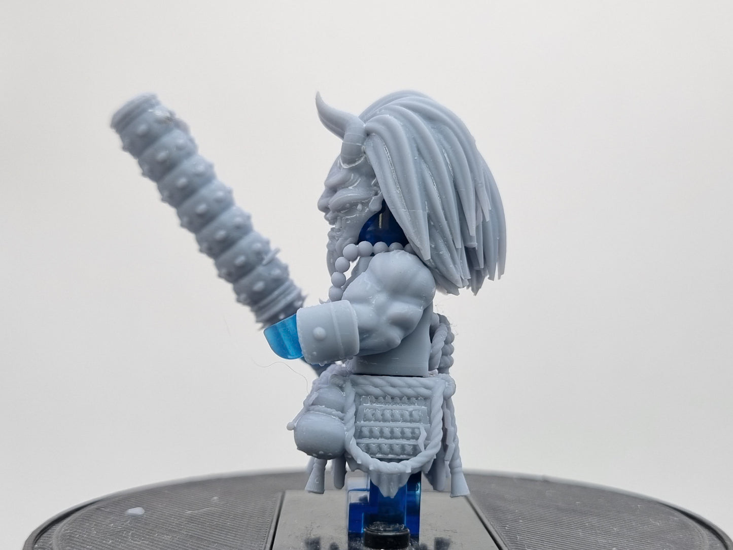 Building toy custom 3D printed japanese oni set!