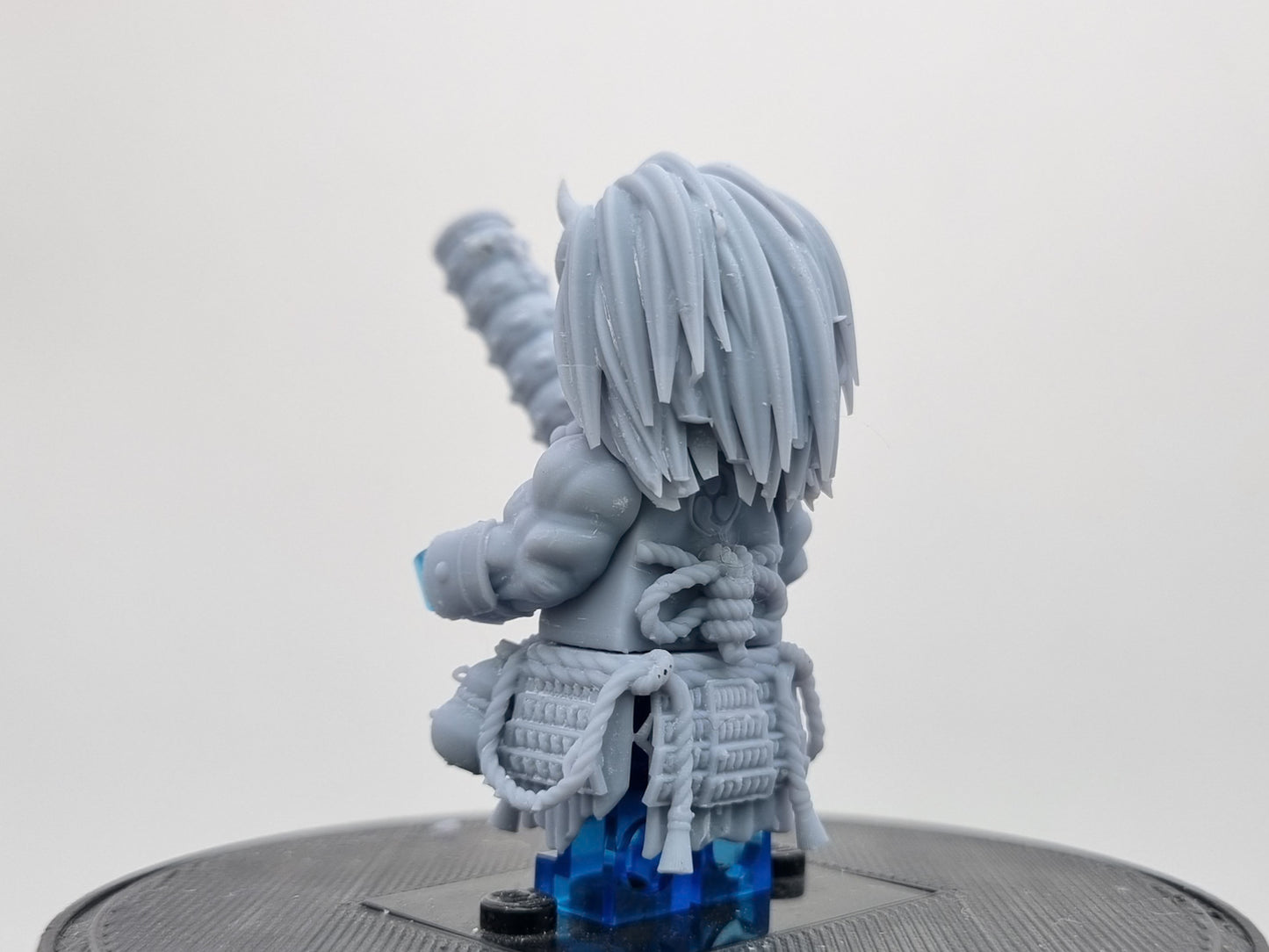 Building toy custom 3D printed japanese oni set!