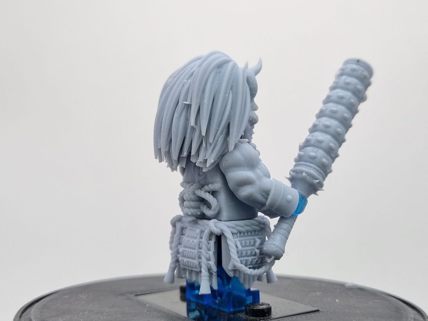 Building toy custom 3D printed japanese oni set!