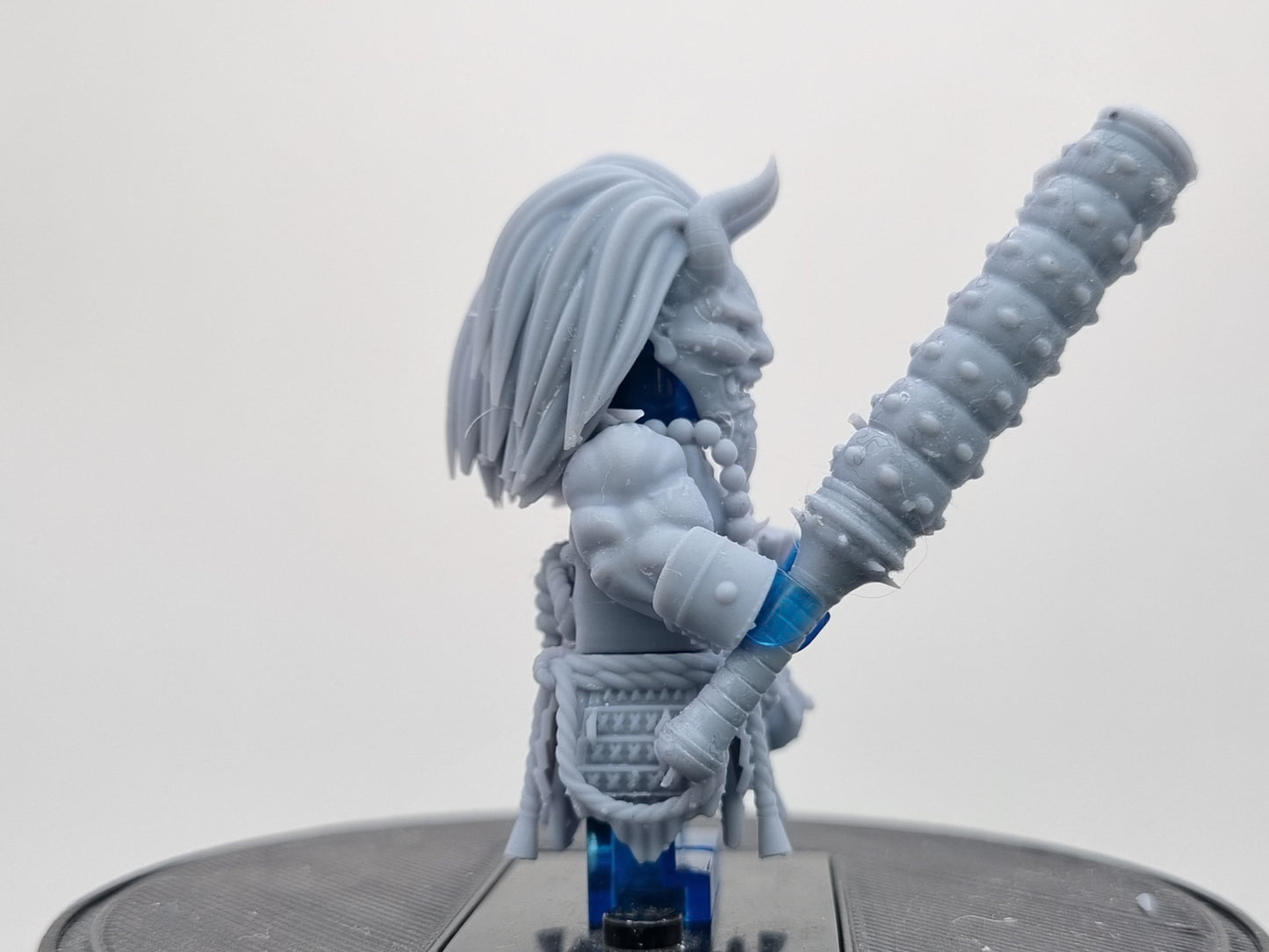 Building toy custom 3D printed japanese oni set!