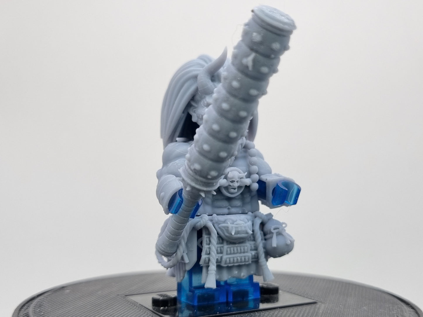 Building toy custom 3D printed japanese oni set!