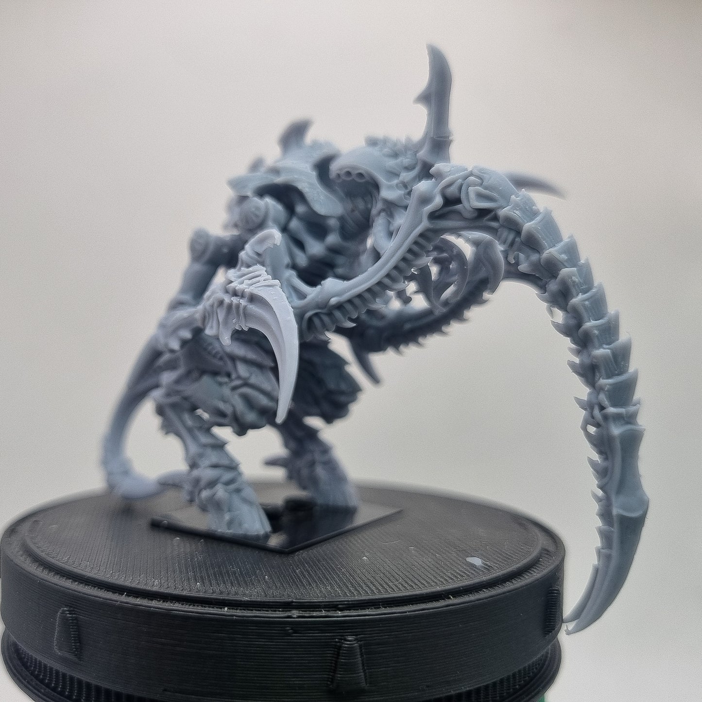 Custom 3D printed galactic marine big alien!