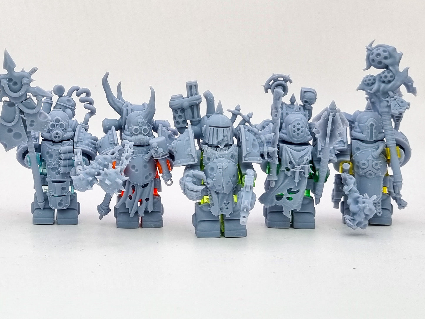 Building toy custom 3D printed evil sick galactic soldiers army builder pack of 5!