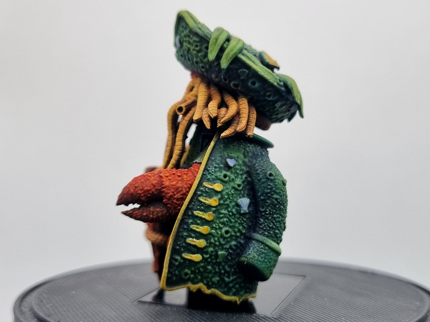 Building toy custom painted octopus pirate
