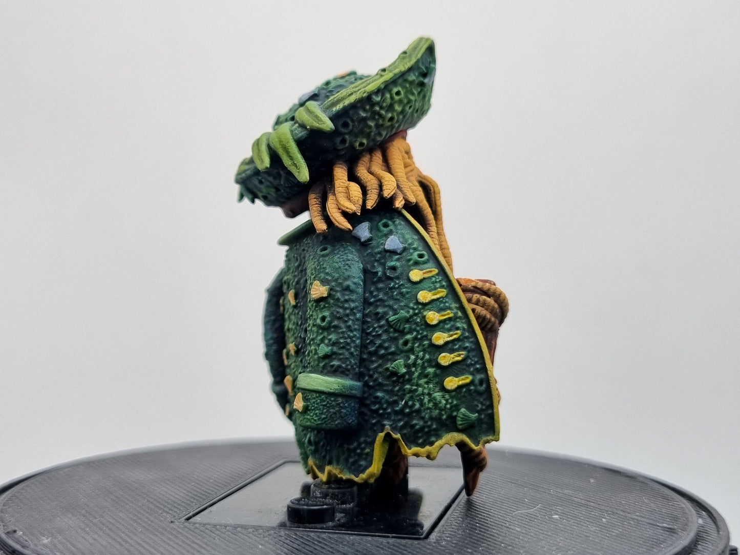 Building toy custom painted octopus pirate