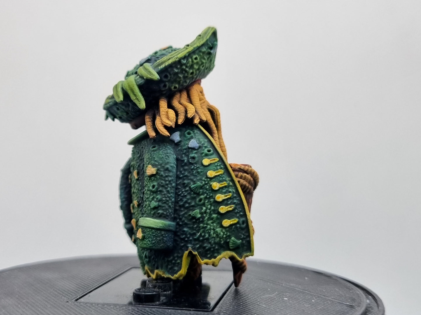 Building toy custom painted octopus pirate