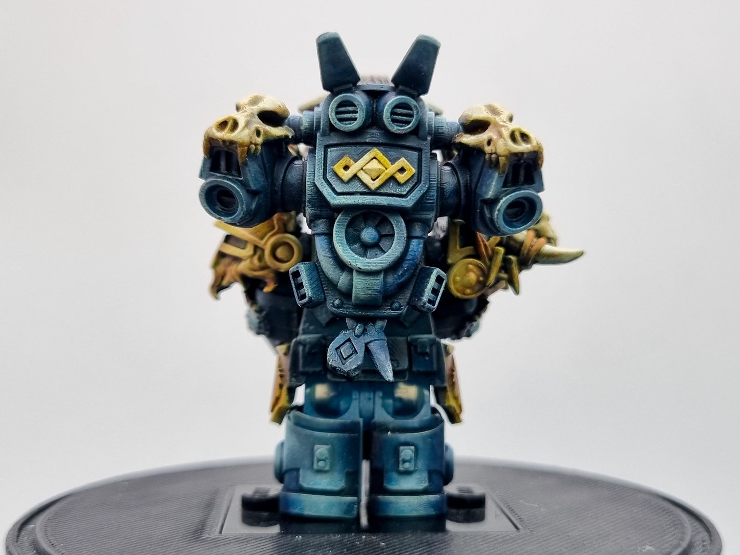 Building toy custom painted wolve galactic marine