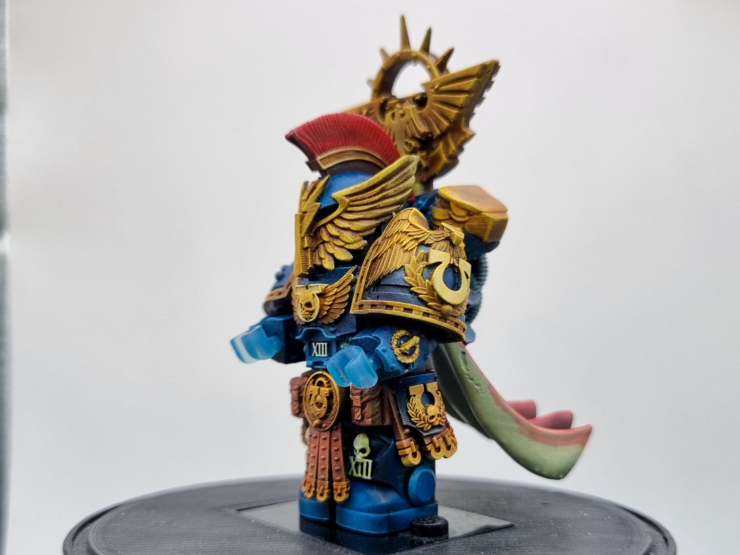 Building toy custom painted honorable galactice warrior!