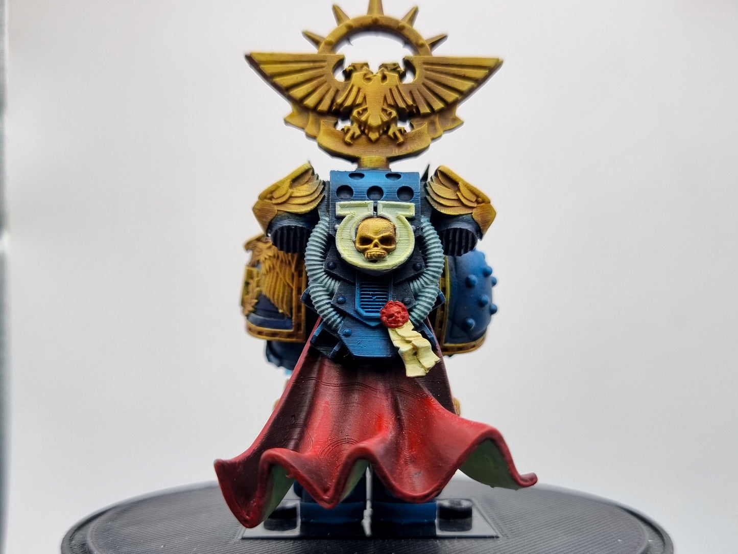Building toy custom painted honorable galactice warrior!
