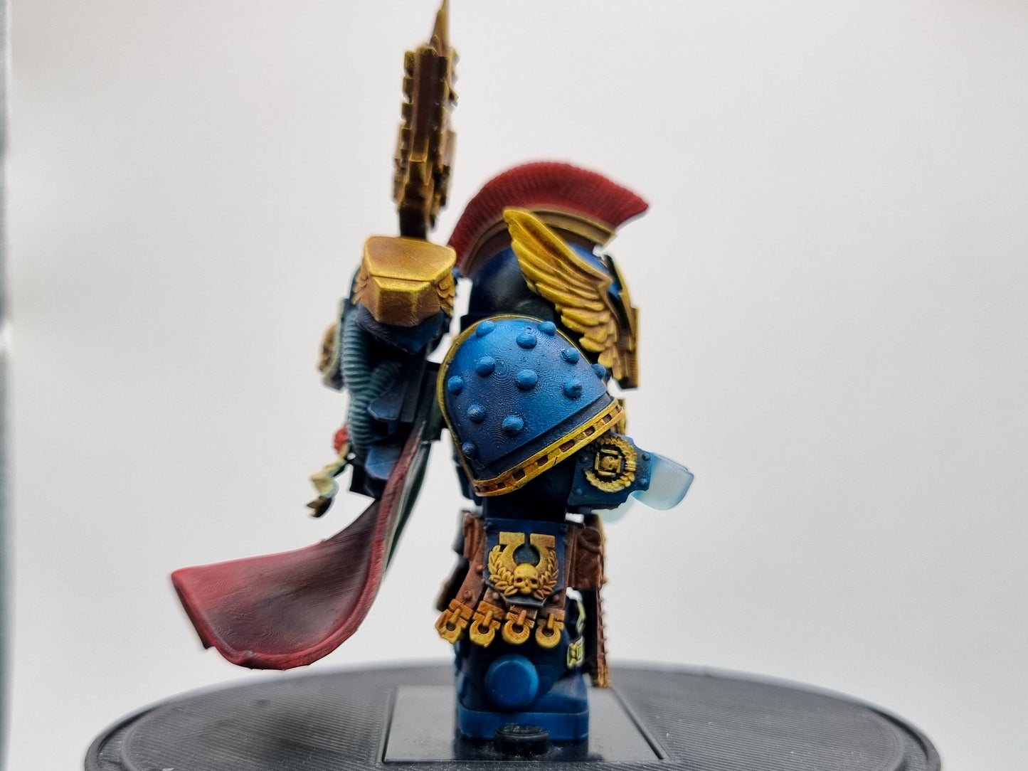 Building toy custom painted honorable galactice warrior!