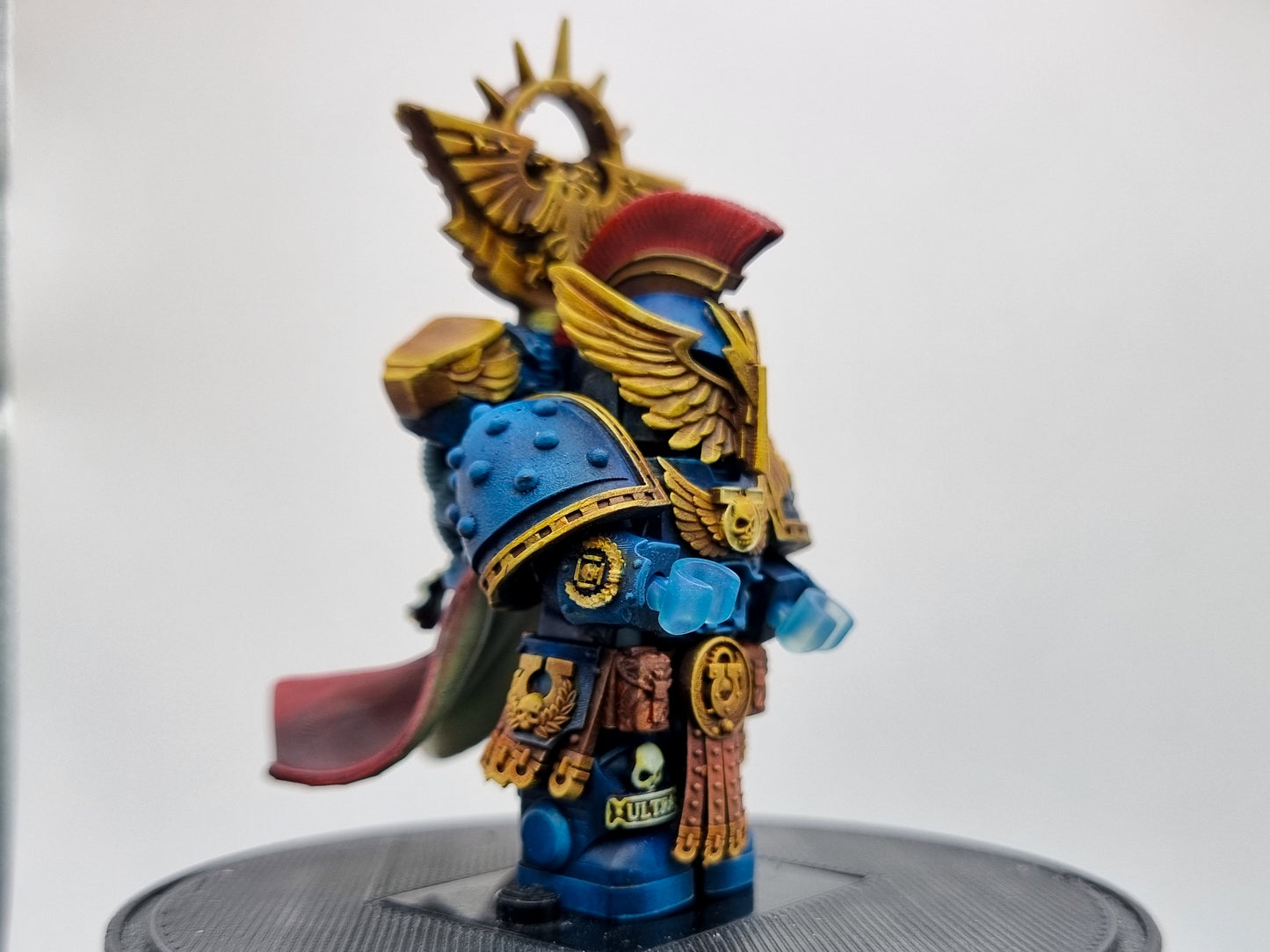 Building toy custom painted honorable galactice warrior!