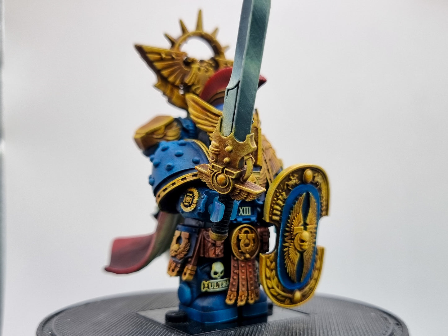 Building toy custom painted honorable galactice warrior!