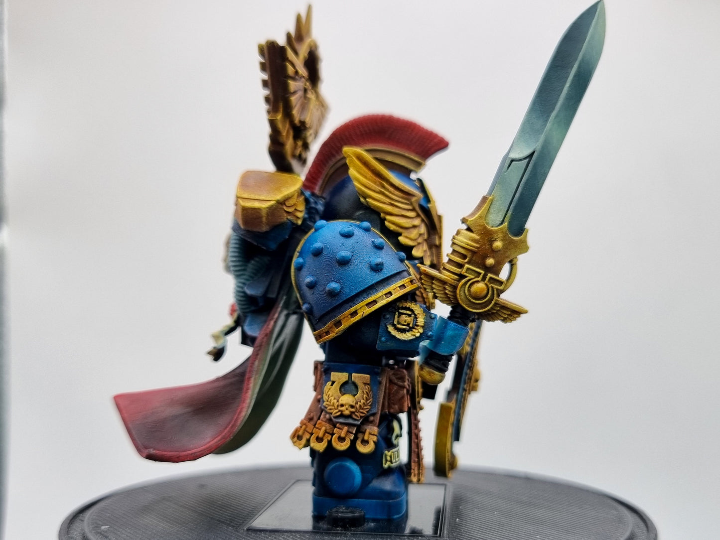 Building toy custom painted honorable galactice warrior!