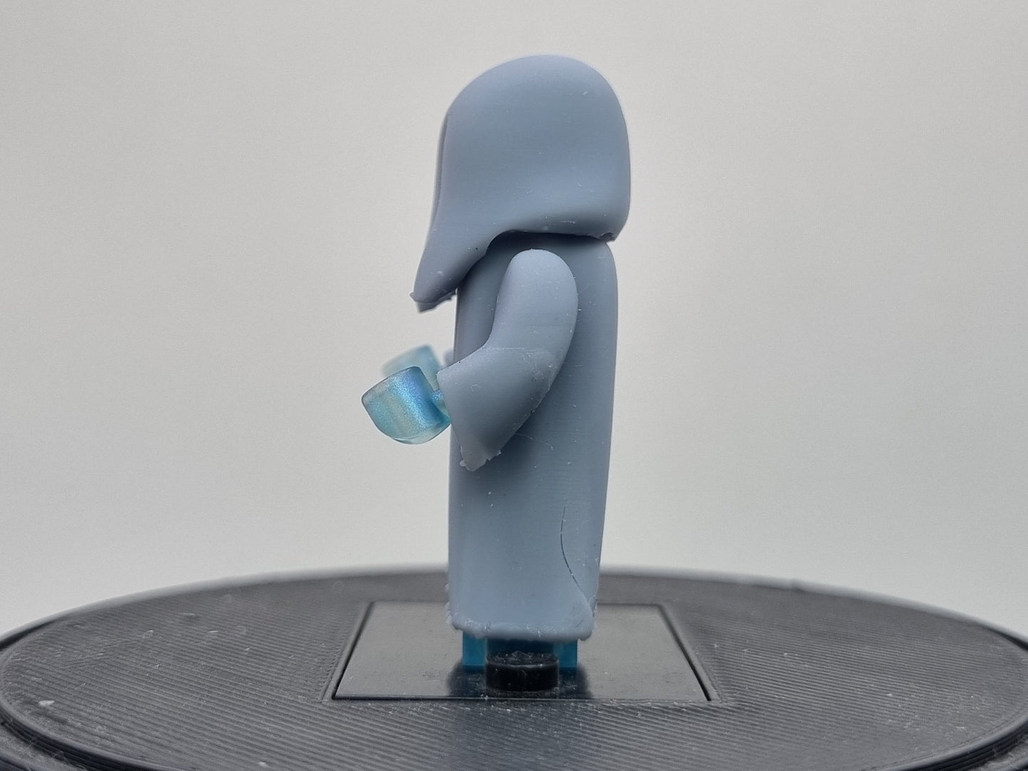 Building toy custom 3D printed galaxy wars robes for wizards with swords