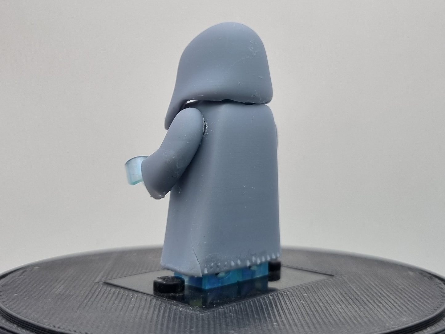 Building toy custom 3D printed galaxy wars robes for wizards with swords
