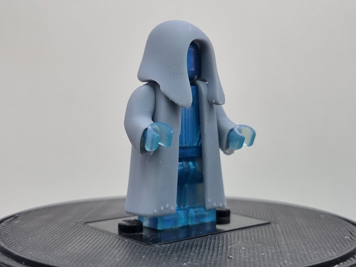 Building toy custom 3D printed galaxy wars robes for wizards with swords