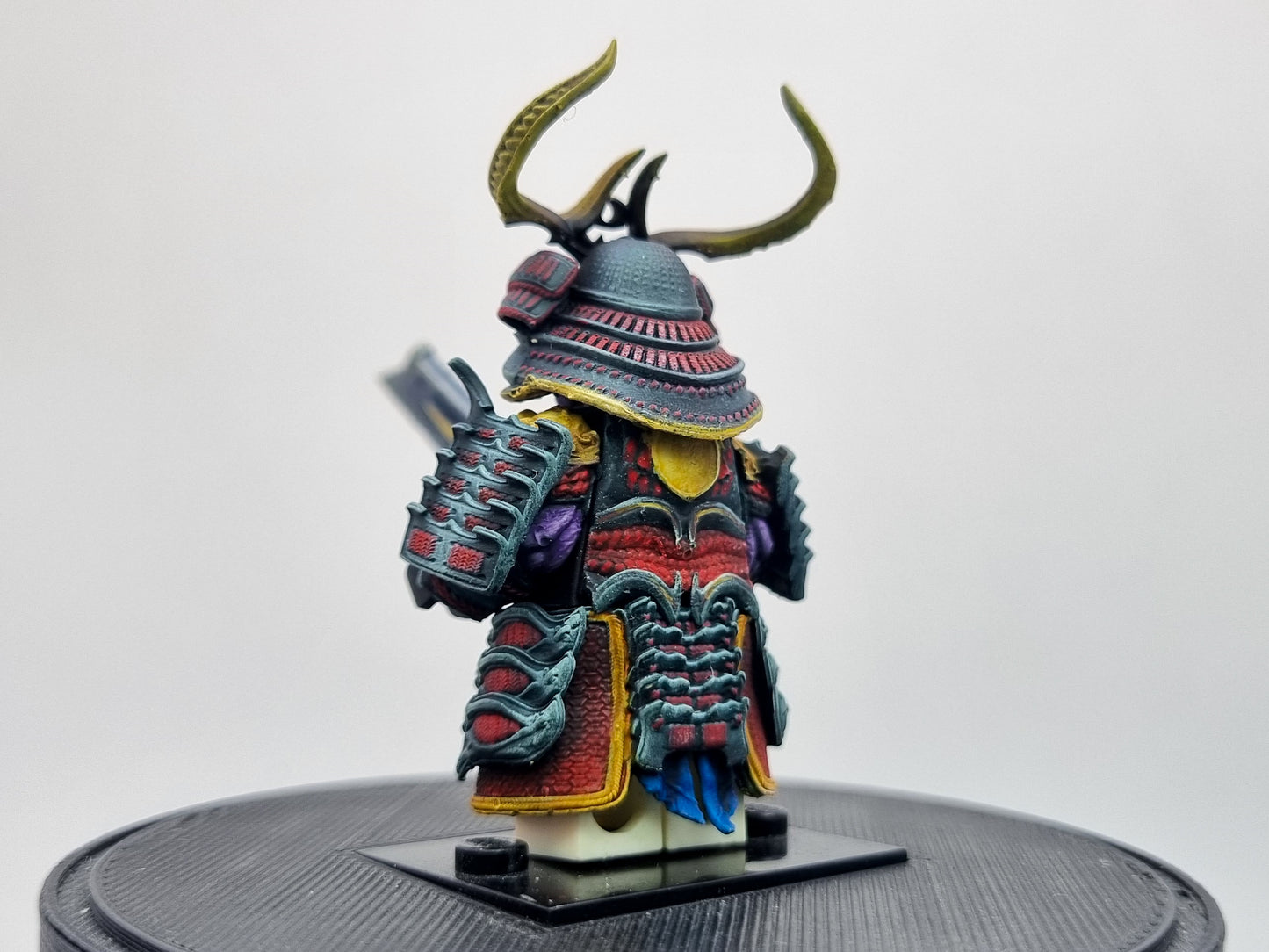 Building toy custom painted oni warrior!