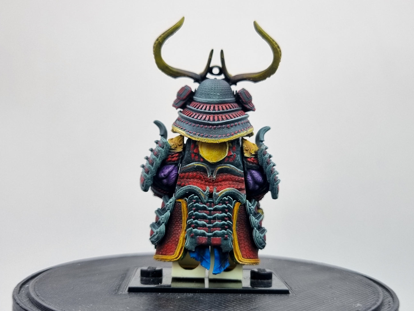Building toy custom painted oni warrior!