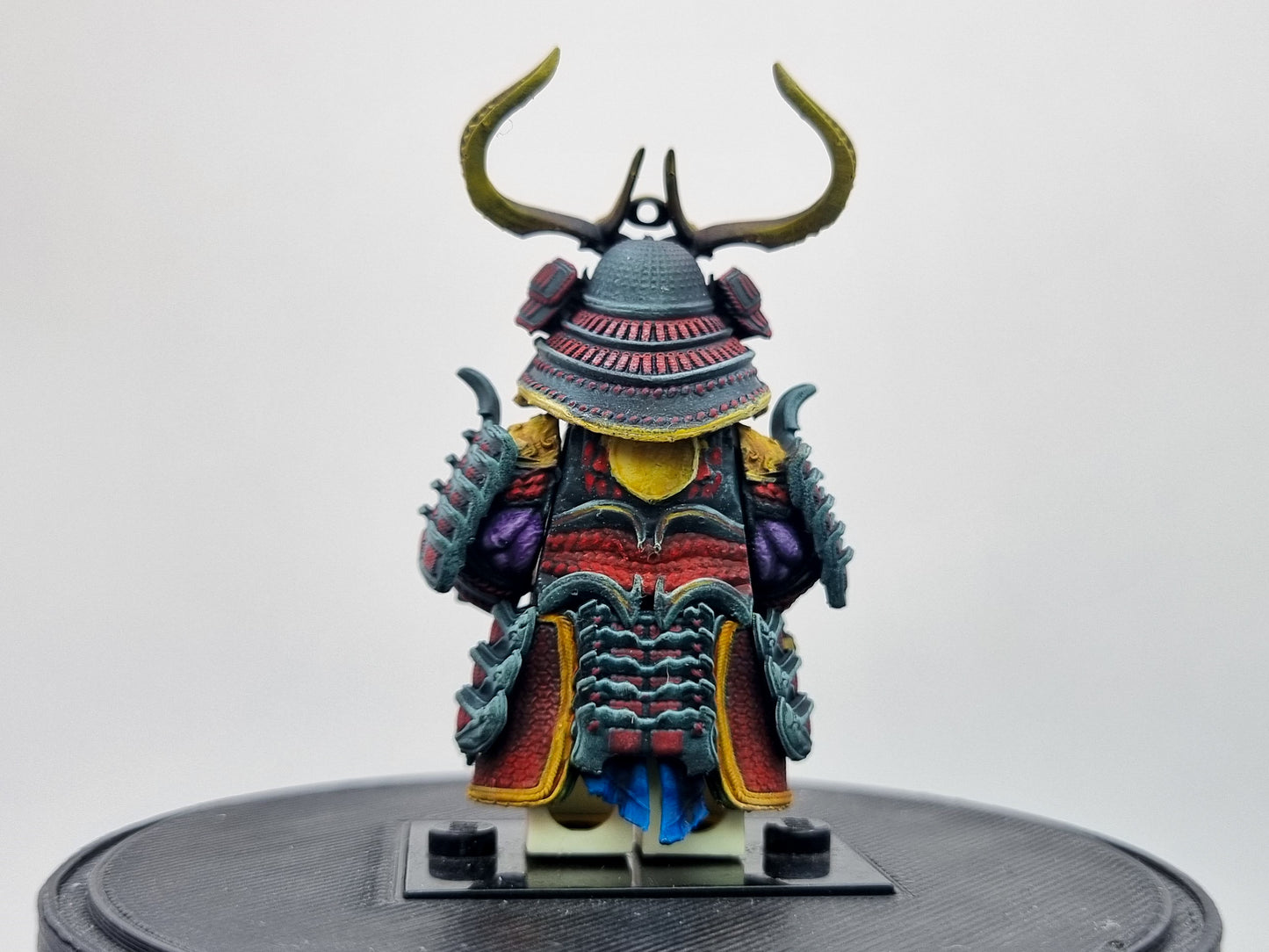 Building toy custom painted oni warrior!