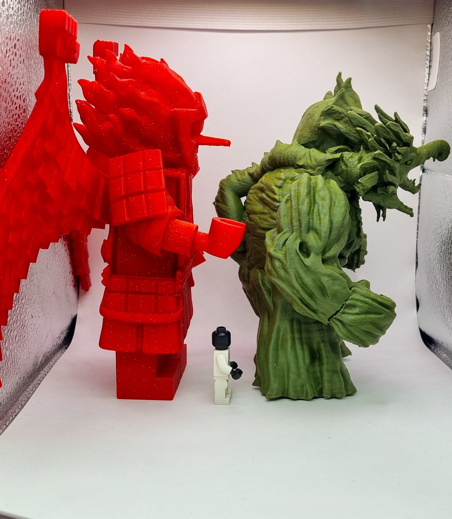 Building toy custom 3D printed big woden style figure!