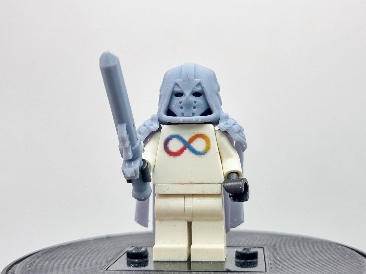 Building toy custom 3D printed super hero knight!