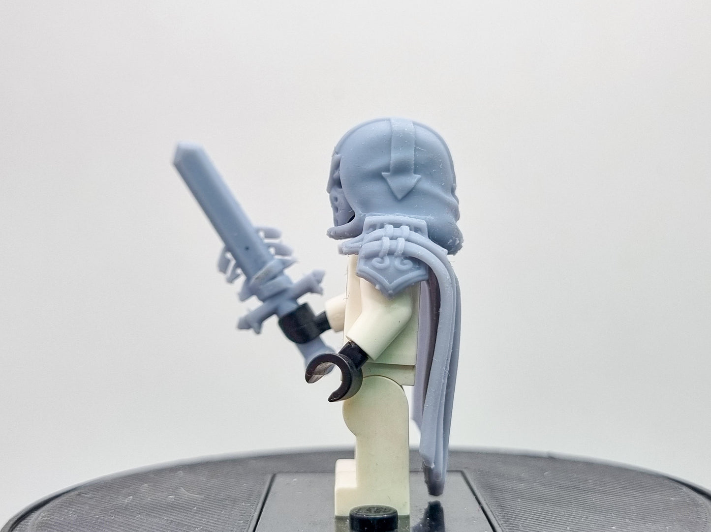 Building toy custom 3D printed super hero knight!