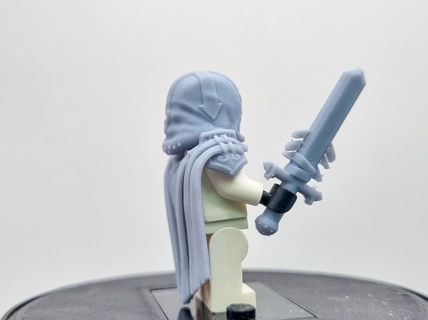 Building toy custom 3D printed super hero knight!