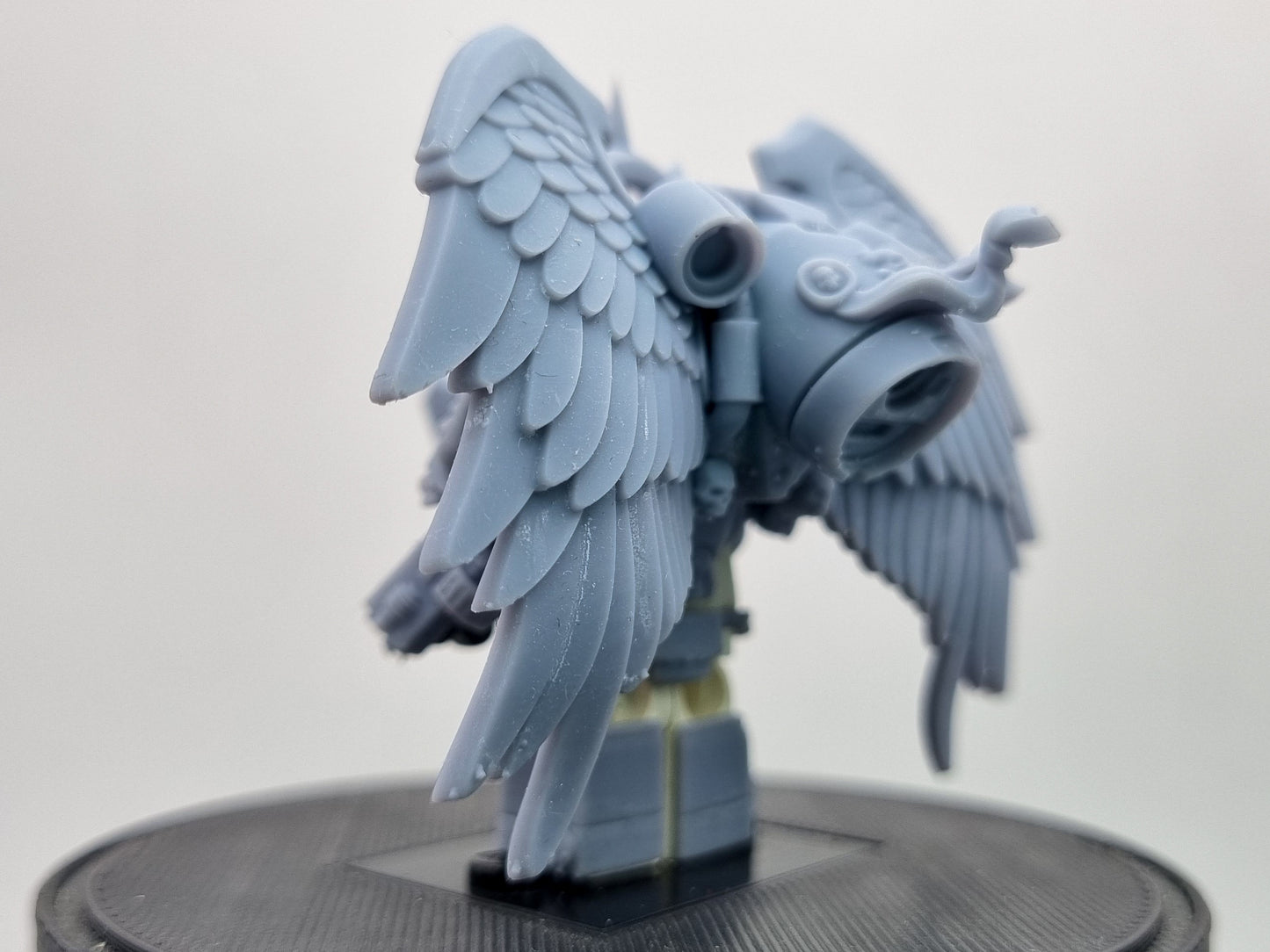 Building toy custom 3D printed golder galactic marine