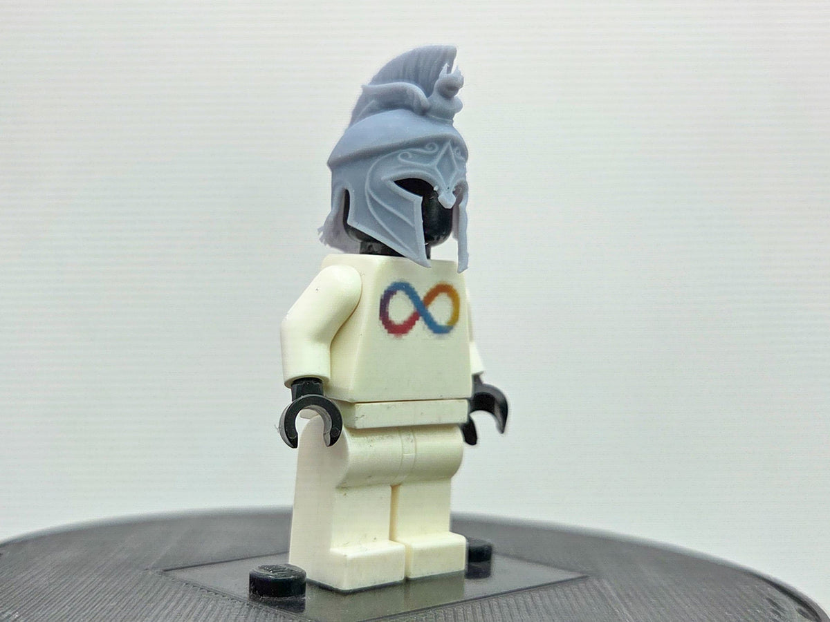 Custom 3D printed greek assins helmet!
