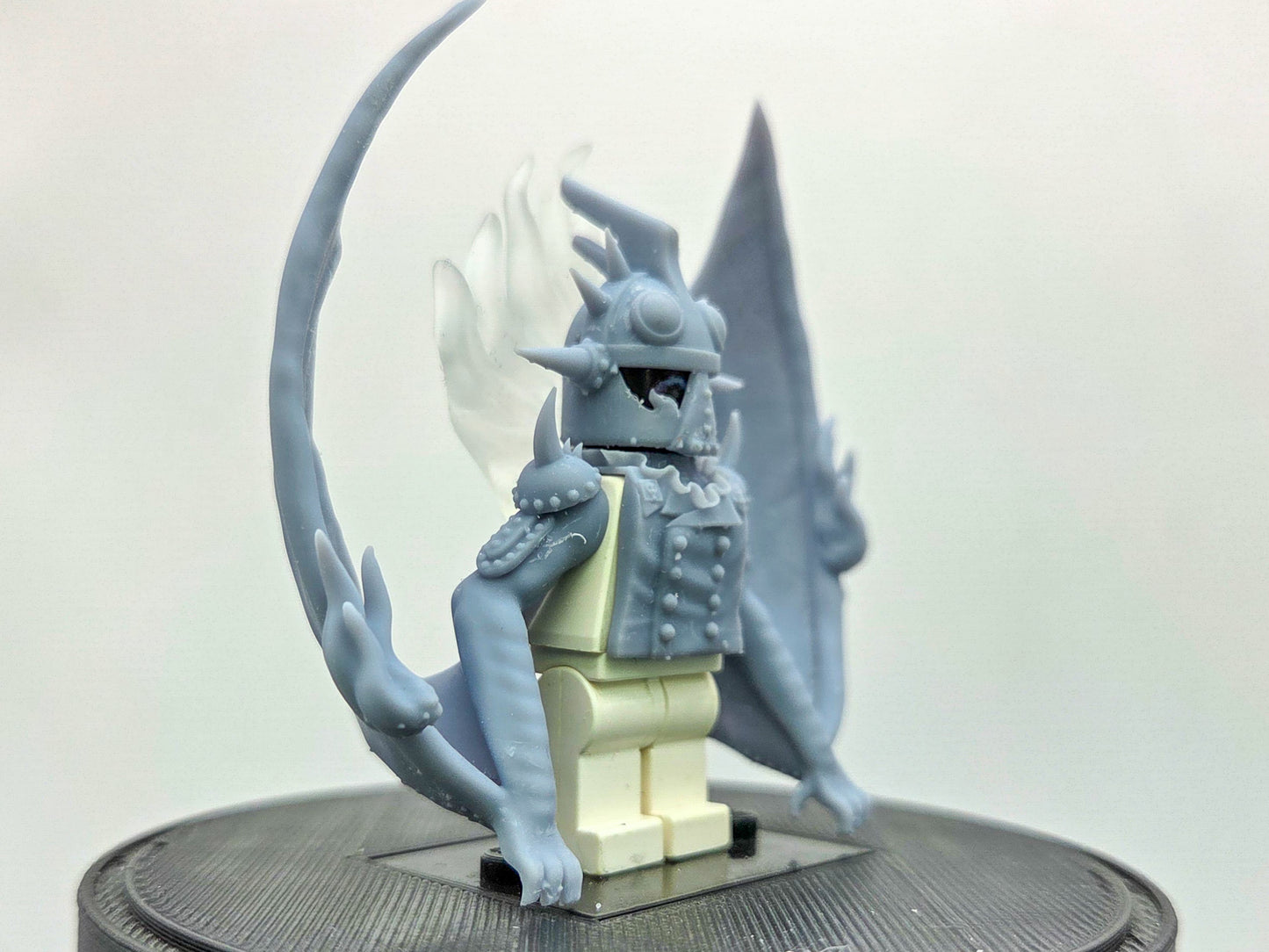 Custom 3D printed flying dinosaur pirate!
