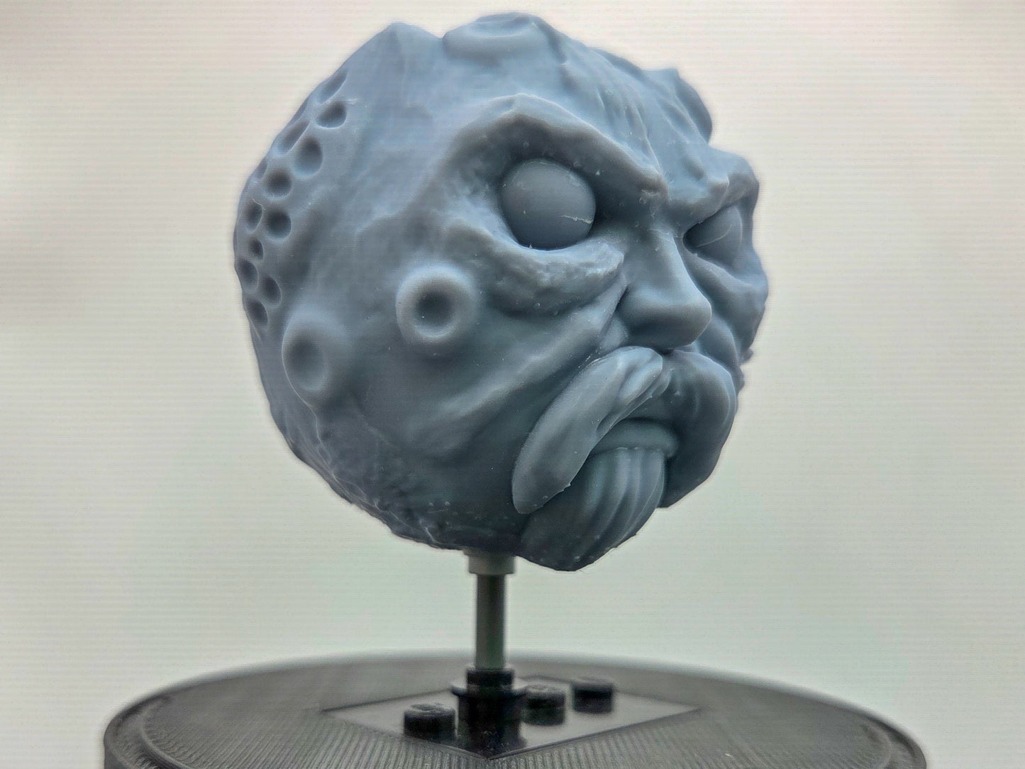 Custom 3D printed planned that lives villain!