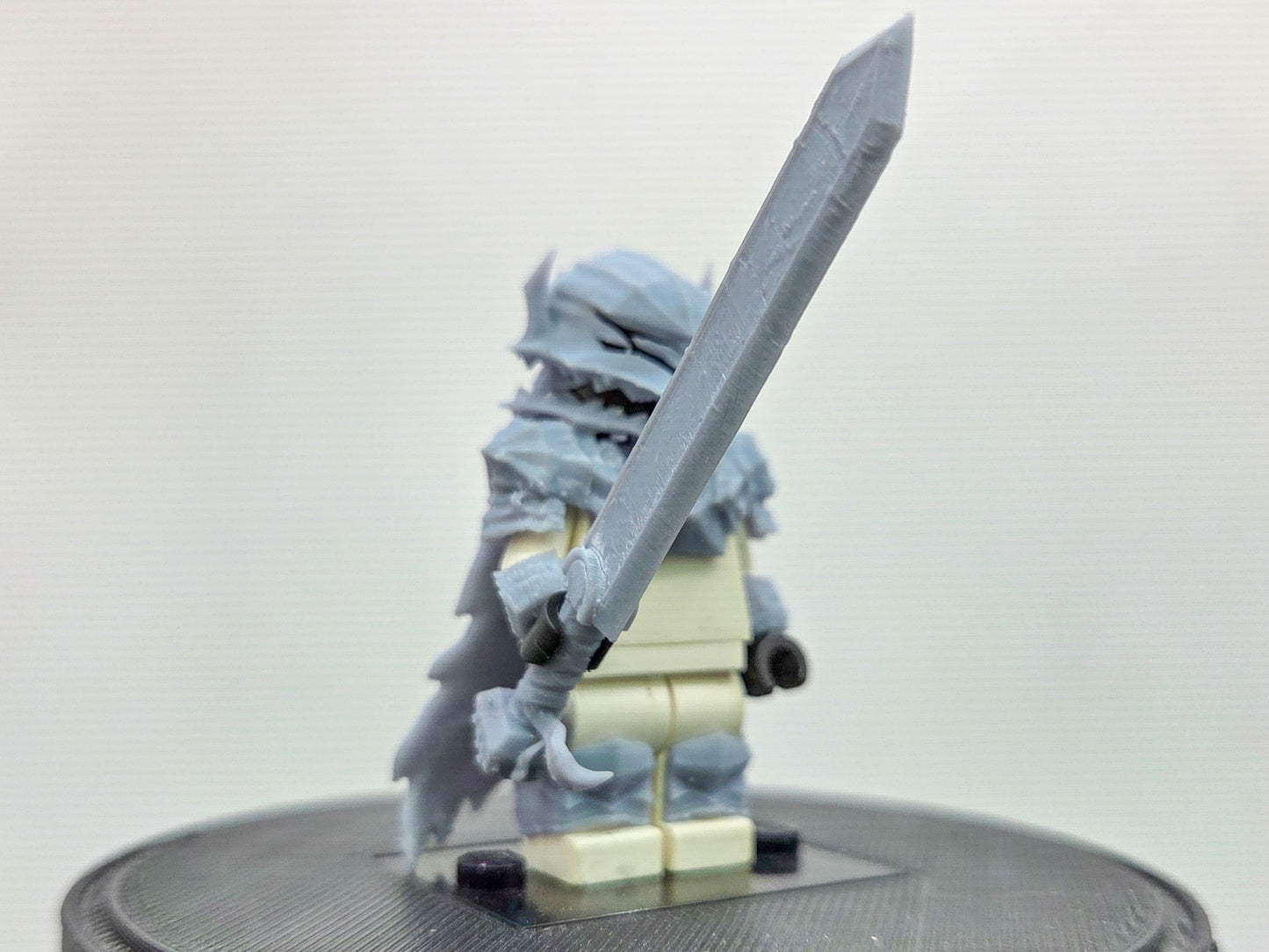 Custom 3D printed wolf shaped armor v3!