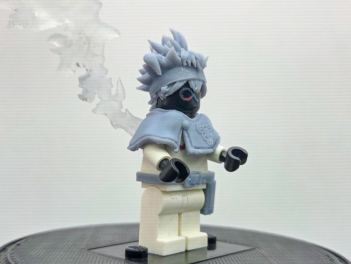 Custom 3D printed magic guy without magic with translucent part!