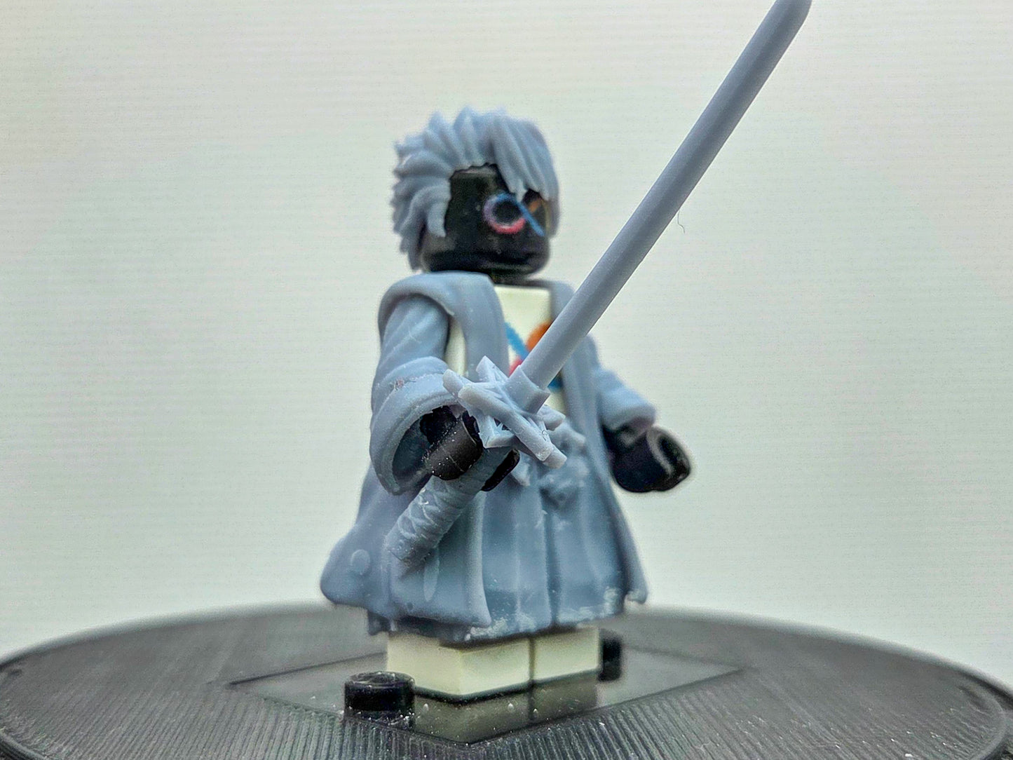 Custom 3D printed ice soul fighter in normal form!