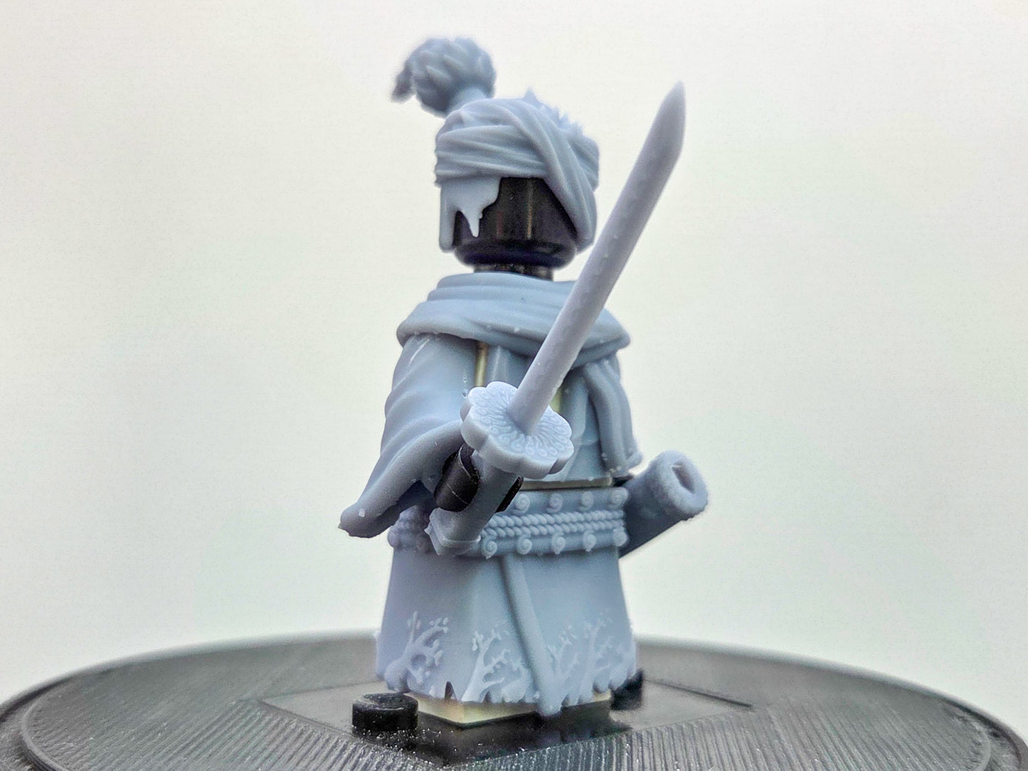 Custom 3D printed lost pirate zombie