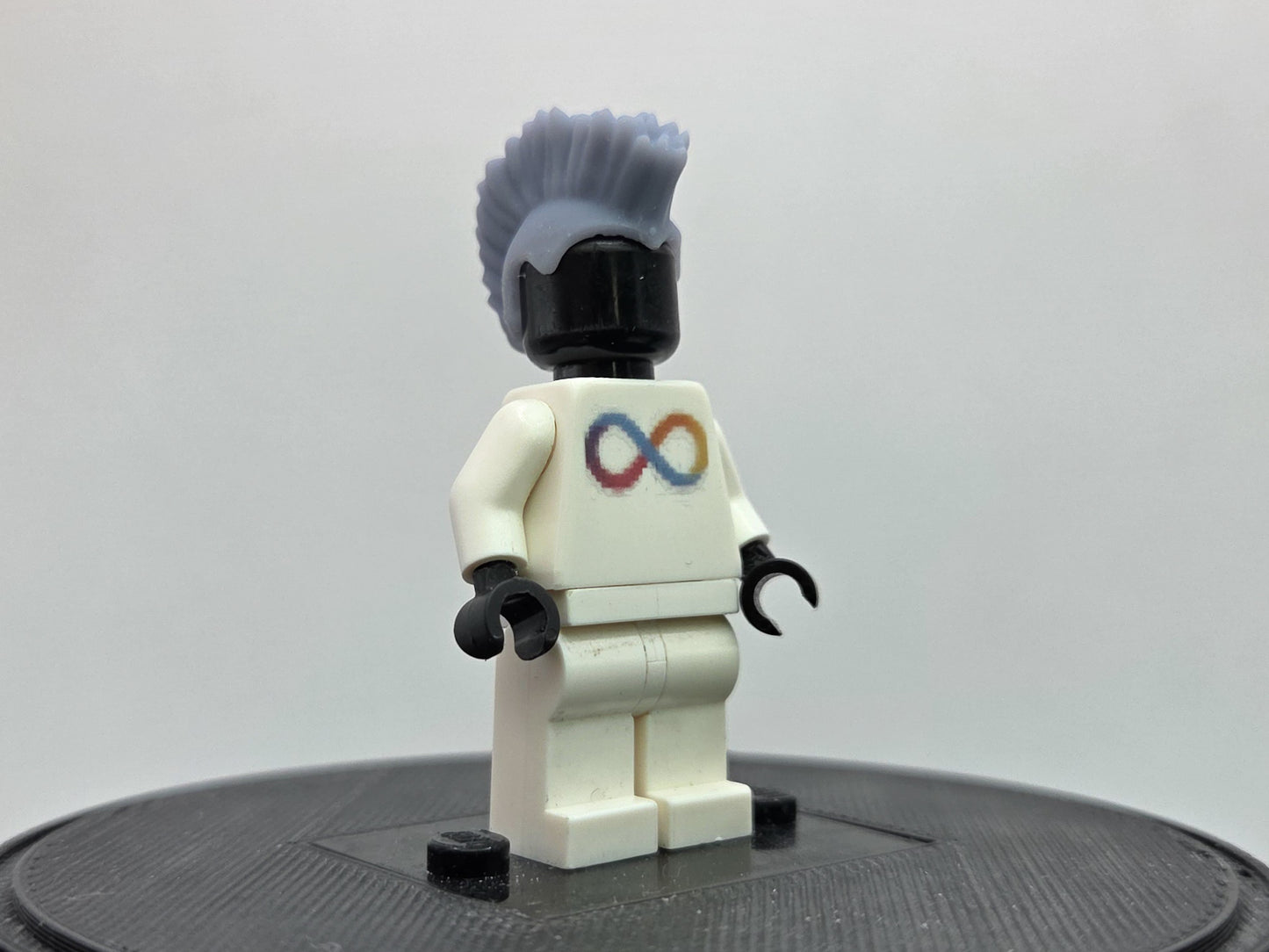 Custom 3D printed mohawk intergalactic hero!