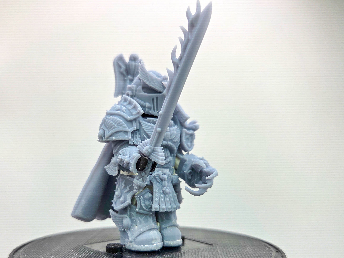 Custom 3D printed king galactic marine king!