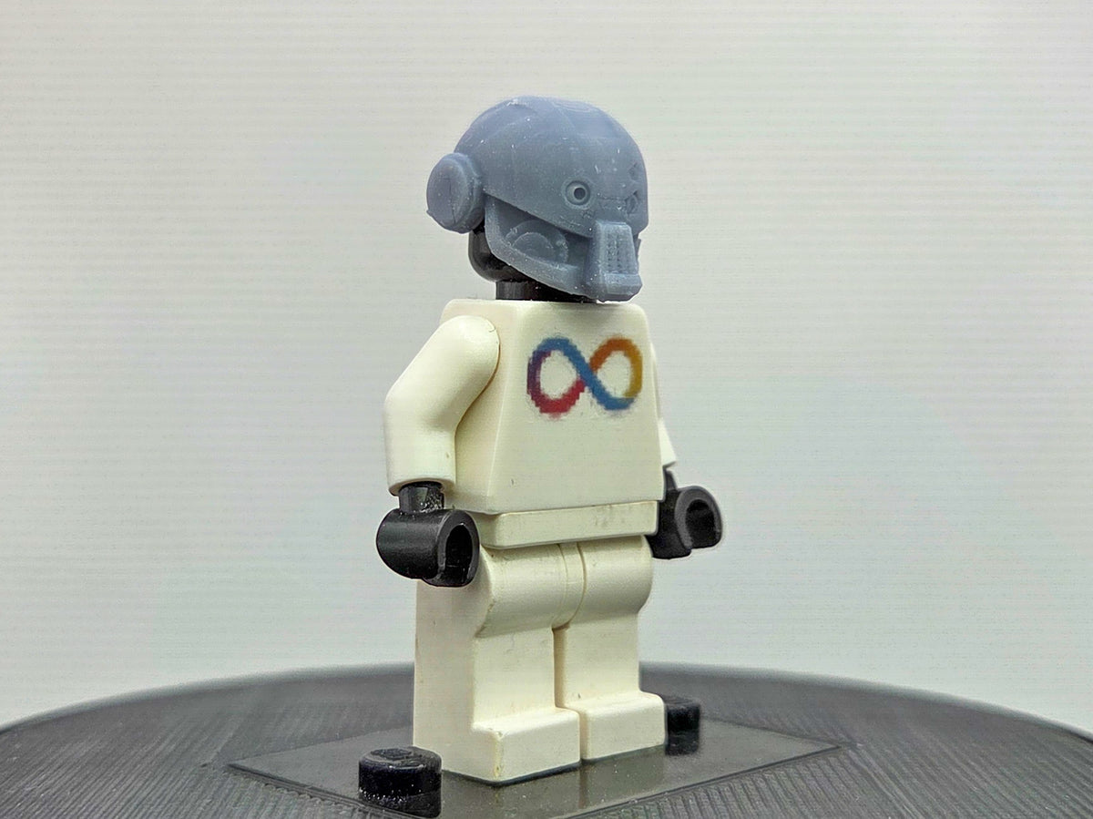 Custom 3D printed gear officer helmet!